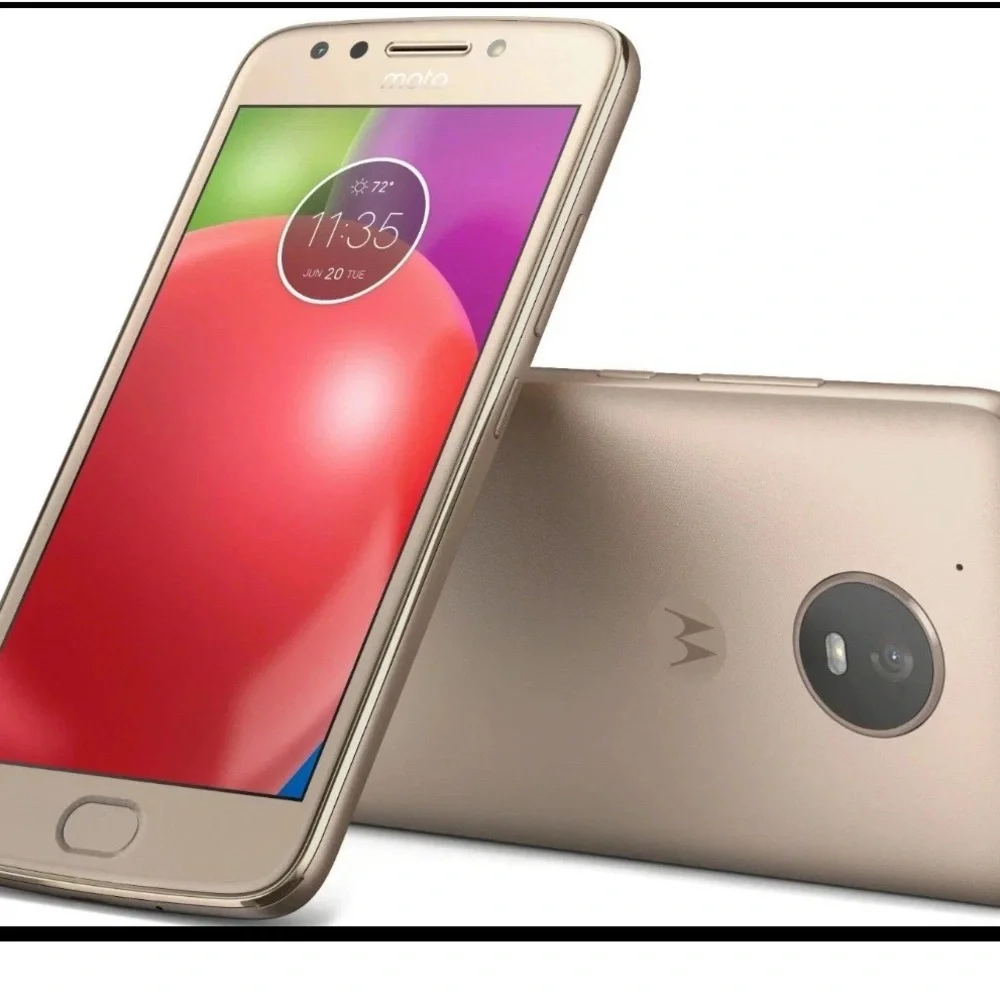 Motorola Moto E4 - Gold - 16GB - Unlocked- Excellent Condition- NO REAR PANEL